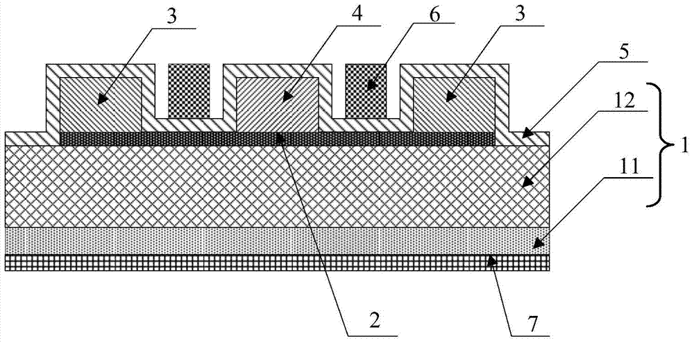 Double-gate and double-pole graphene field effect transistor and manufacturing method thereof