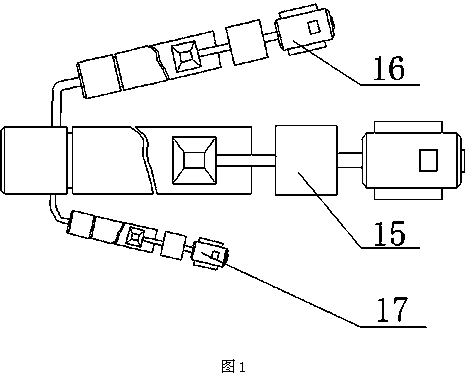 Two-color tube processing equipment