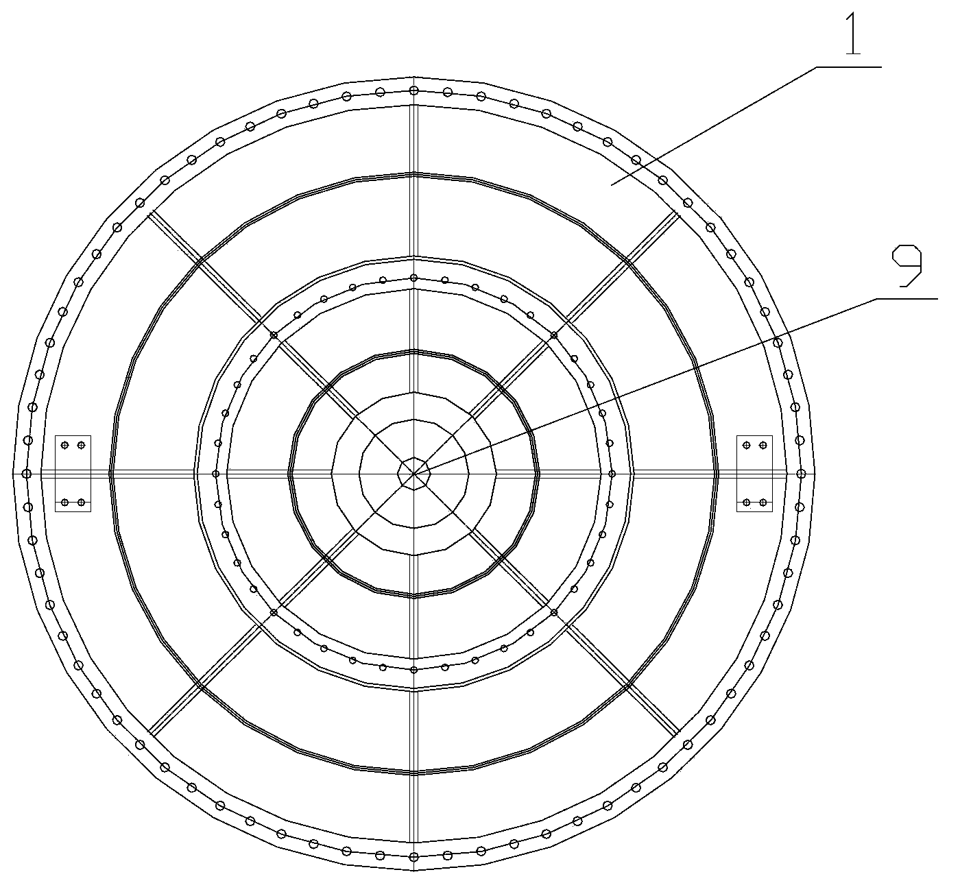 Double-layer efficient energy-saving drying cylinder