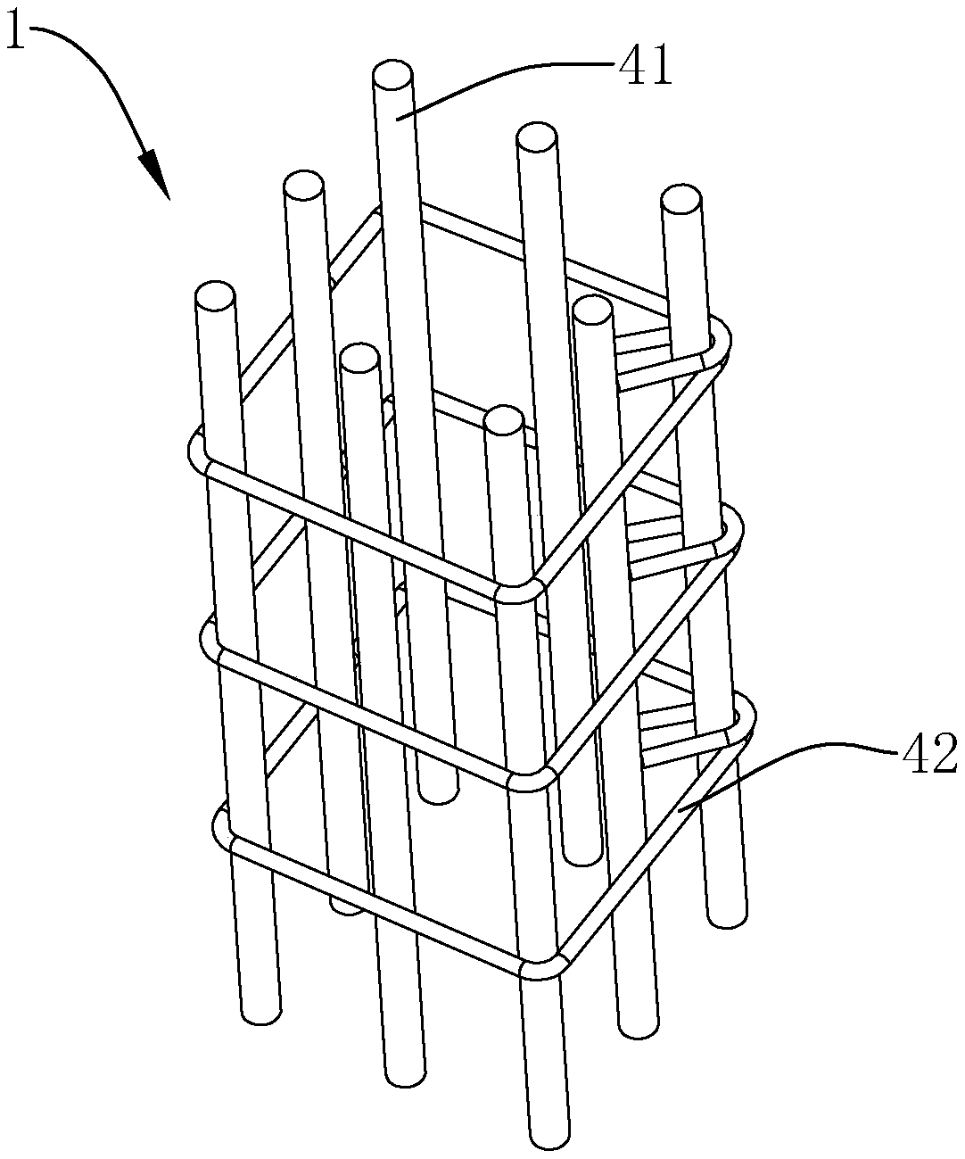 Fabricating structure and method of prefabricated component