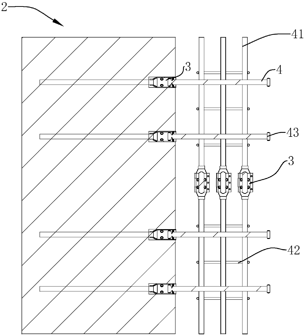 Fabricating structure and method of prefabricated component