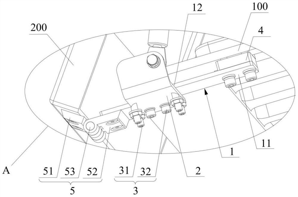 Platen spacing adjusting mechanism and printing machine