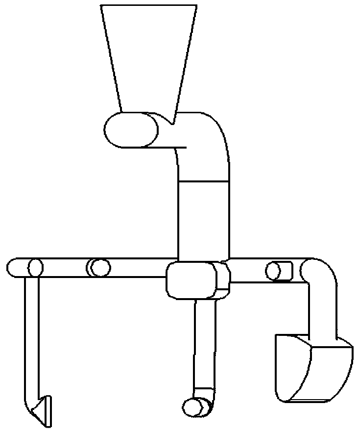 Precision casting forming method of thin-wall variable section casting