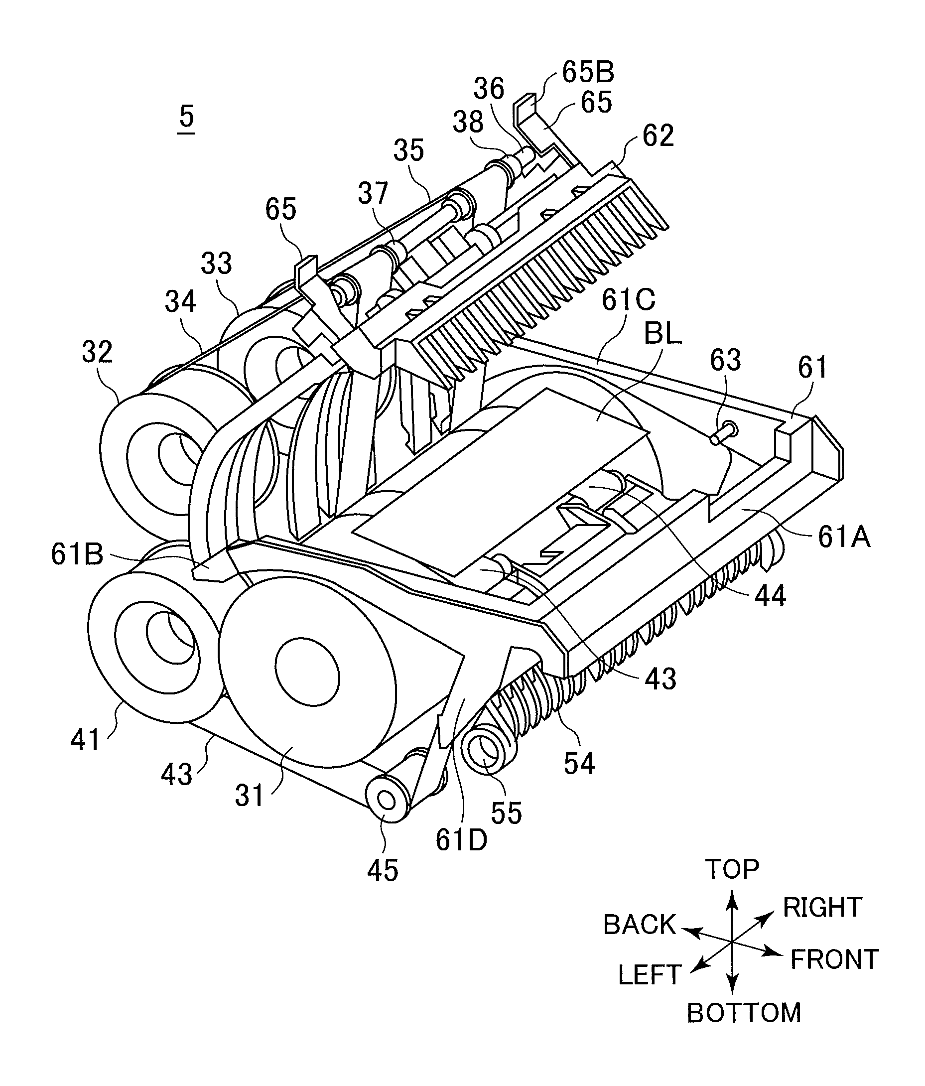 Medium stocking apparatus