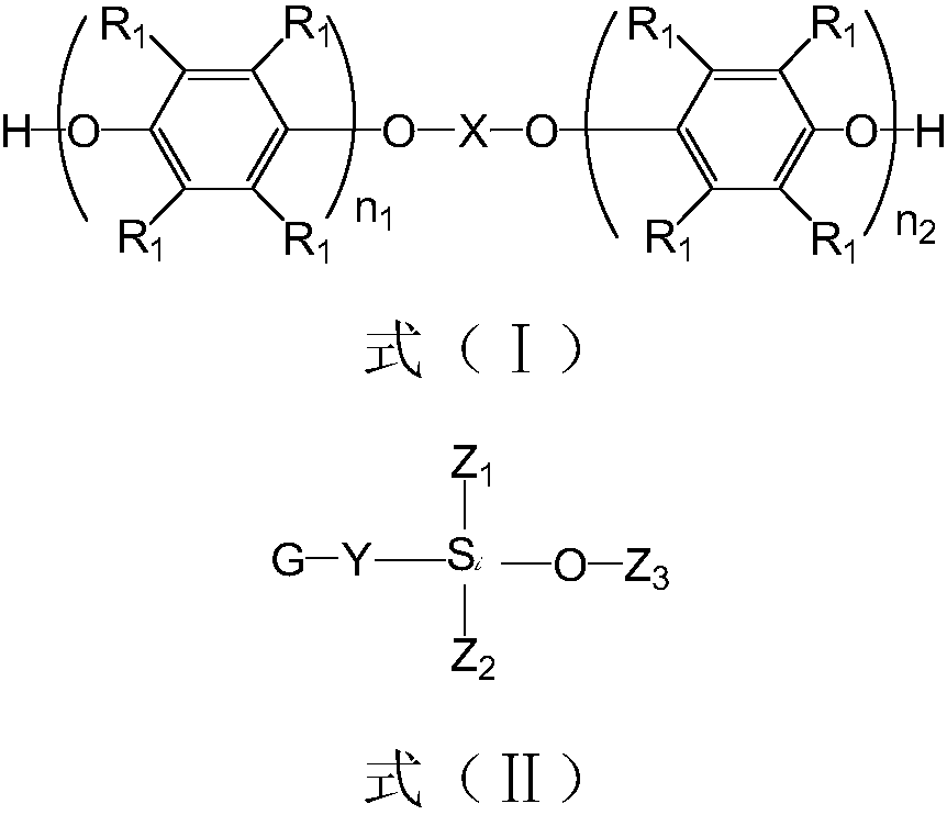 Epoxy group-containing organosilicon modified poly(phenylene oxide) resin as well as a preparation method and application thereof