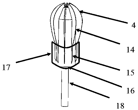 Electric ice scraping device for ice core pretreatment