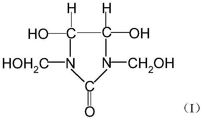 Improved preparation method of dimethylol dihydroxyethylene urea