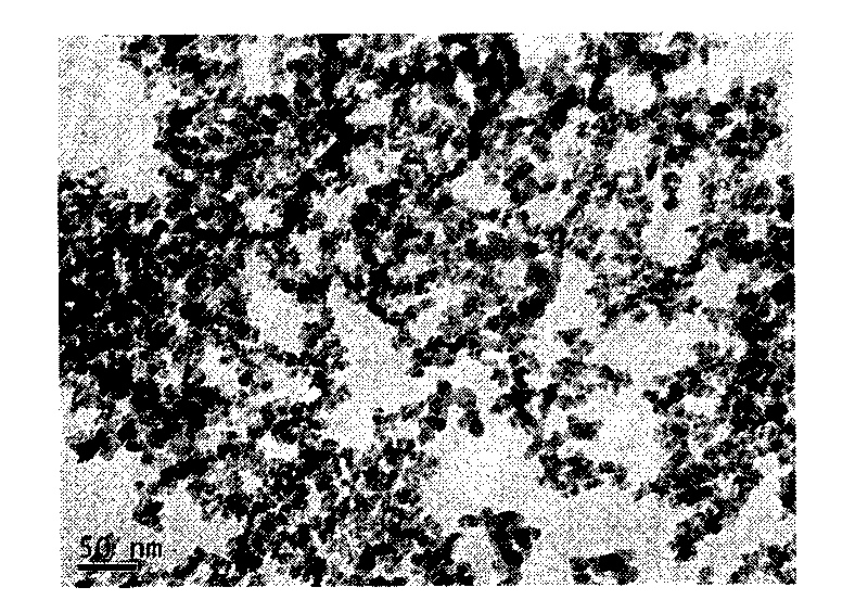 Nano material-based water-based oil field injection agent and preparation method thereof