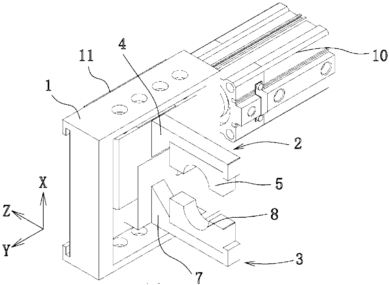 Clamping jaw mechanism