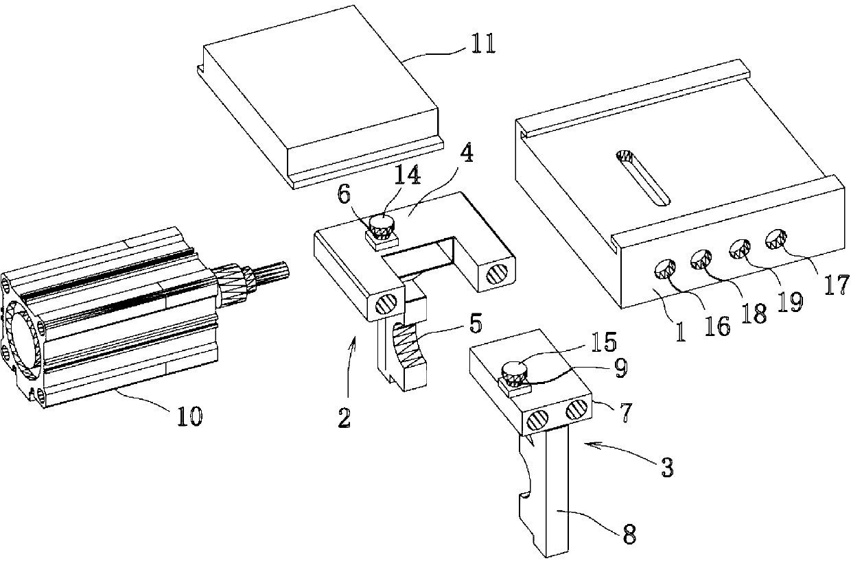 Clamping jaw mechanism