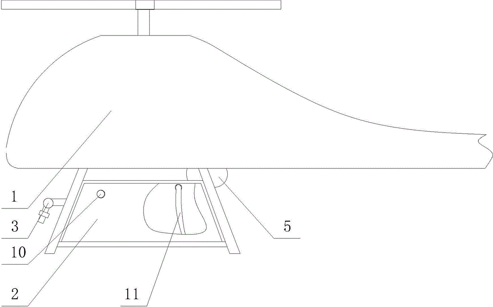 Pesticide spraying device for unmanned aerial vehicle