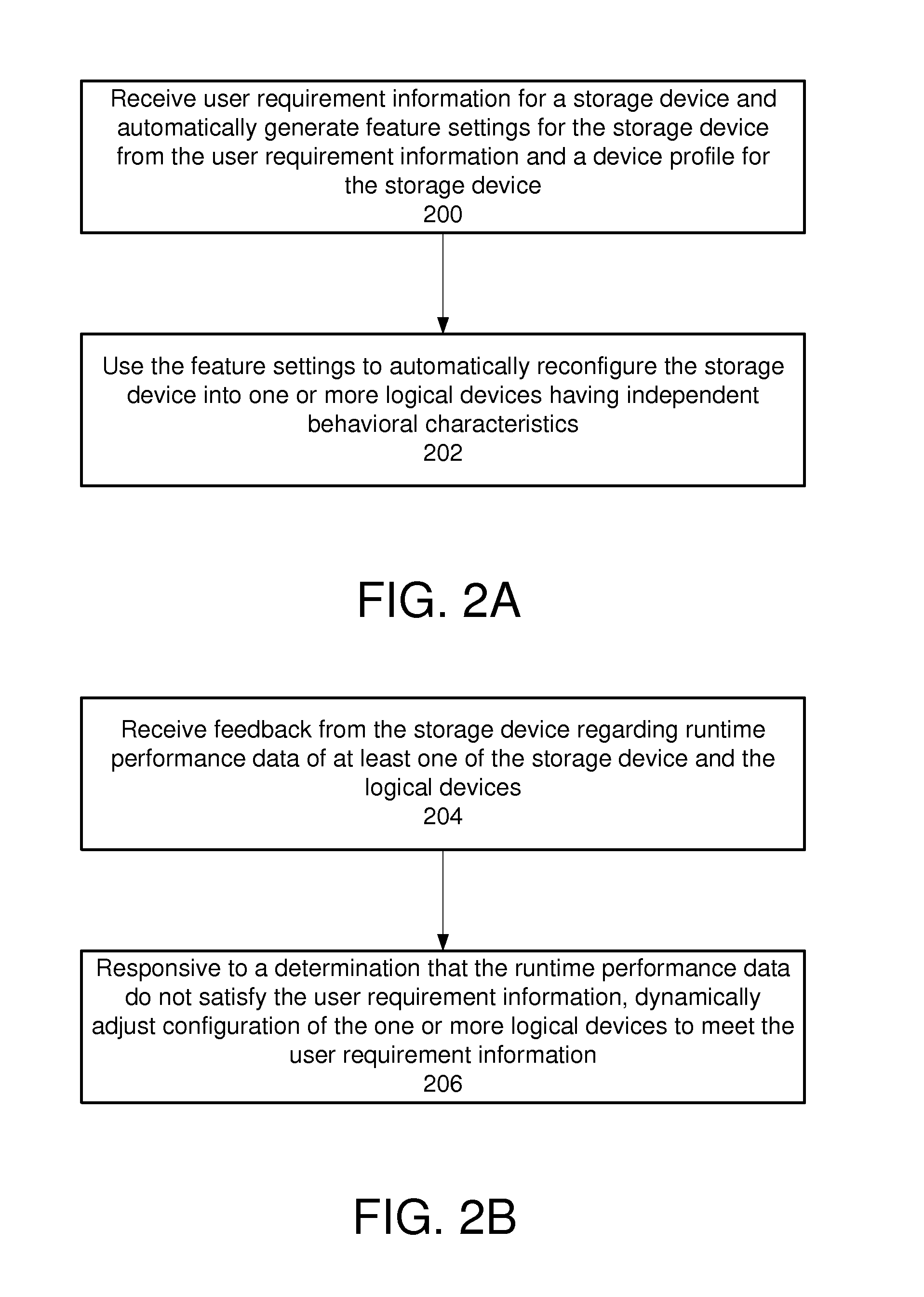 Reconfigurable storage device