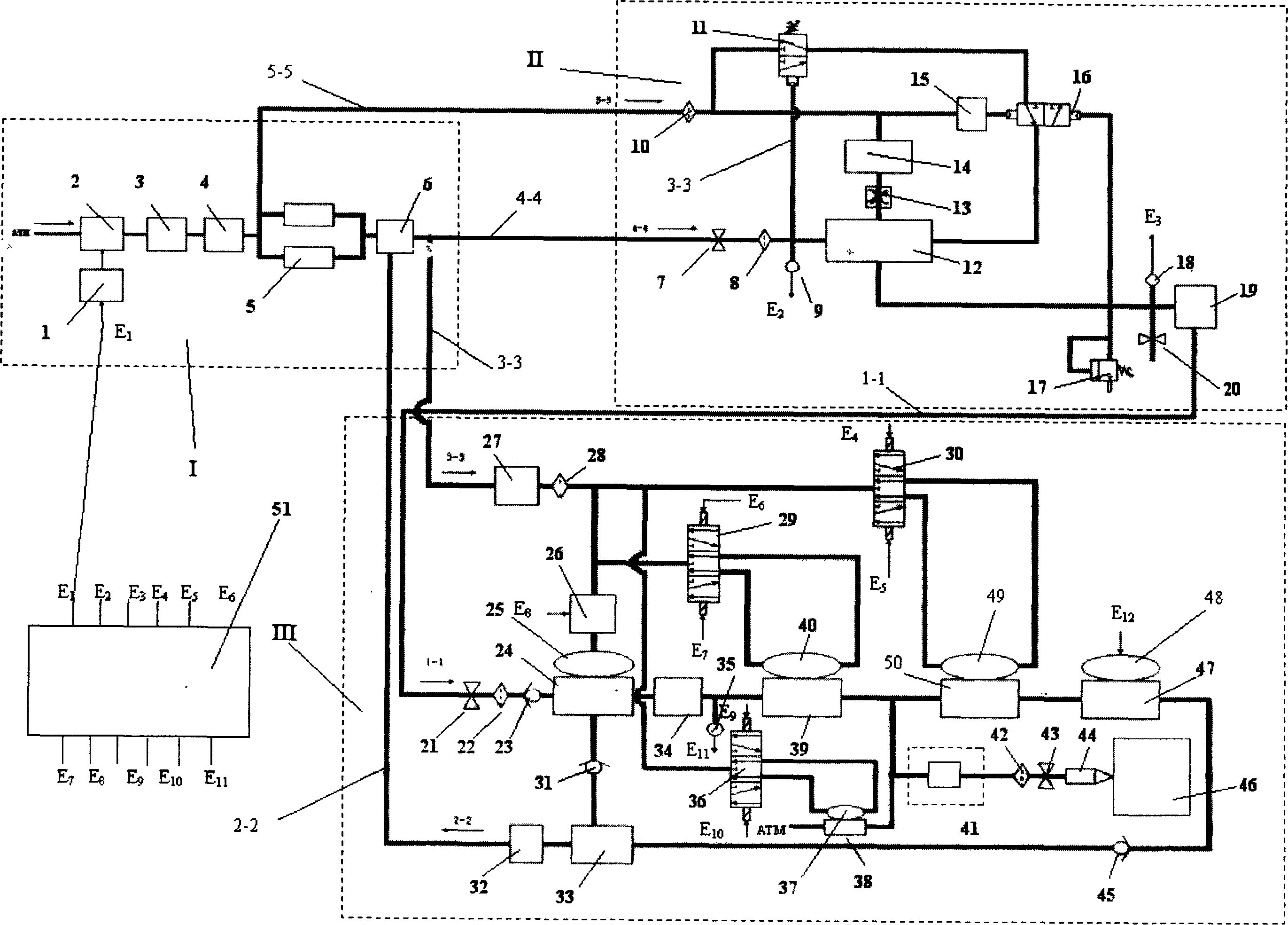 Gas auxiliary injection moulding apparatus and its control method