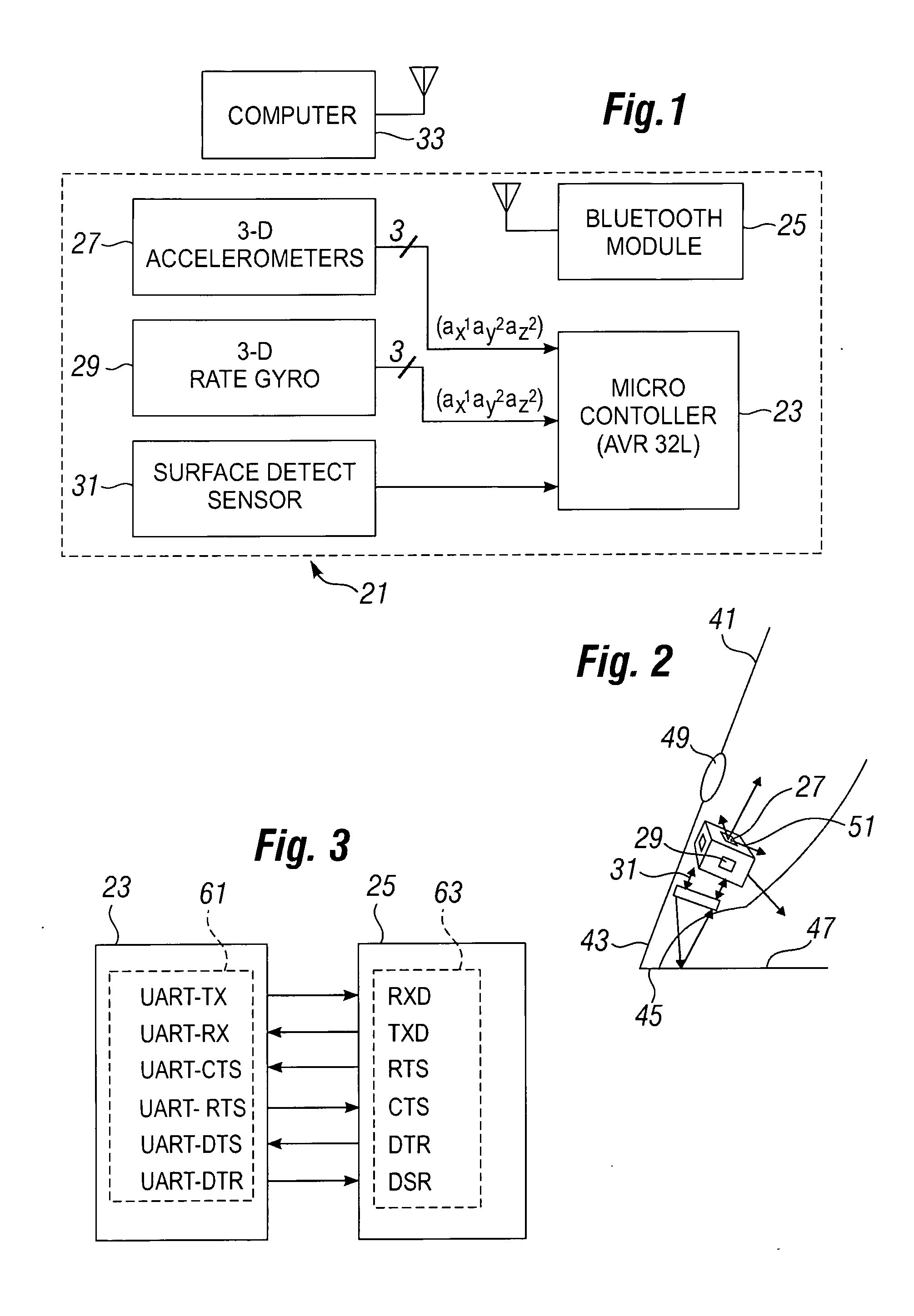 Writing system with camera