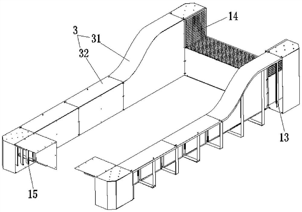 Boundary-free swimming pool