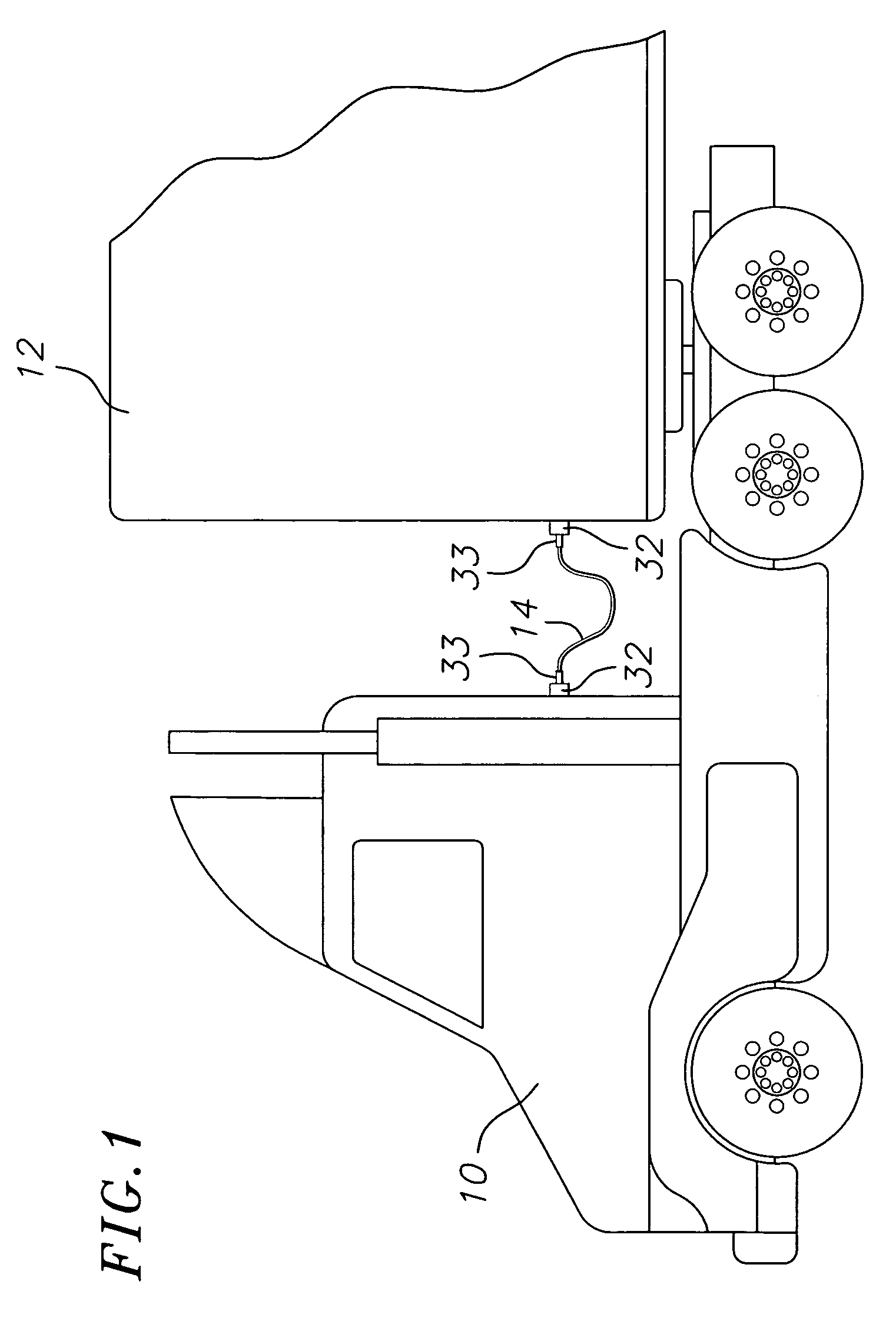 Simplified truck tractor socket wiring