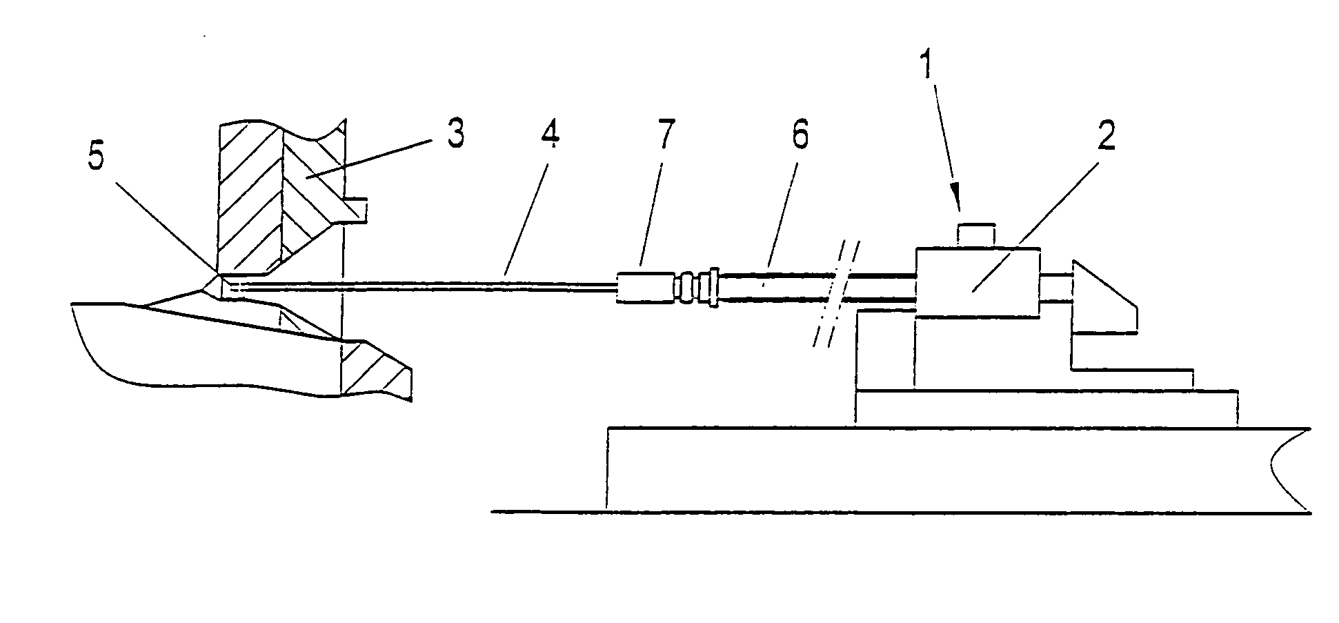 Method and arrangement for the rapid connection and detachment of connectable elements