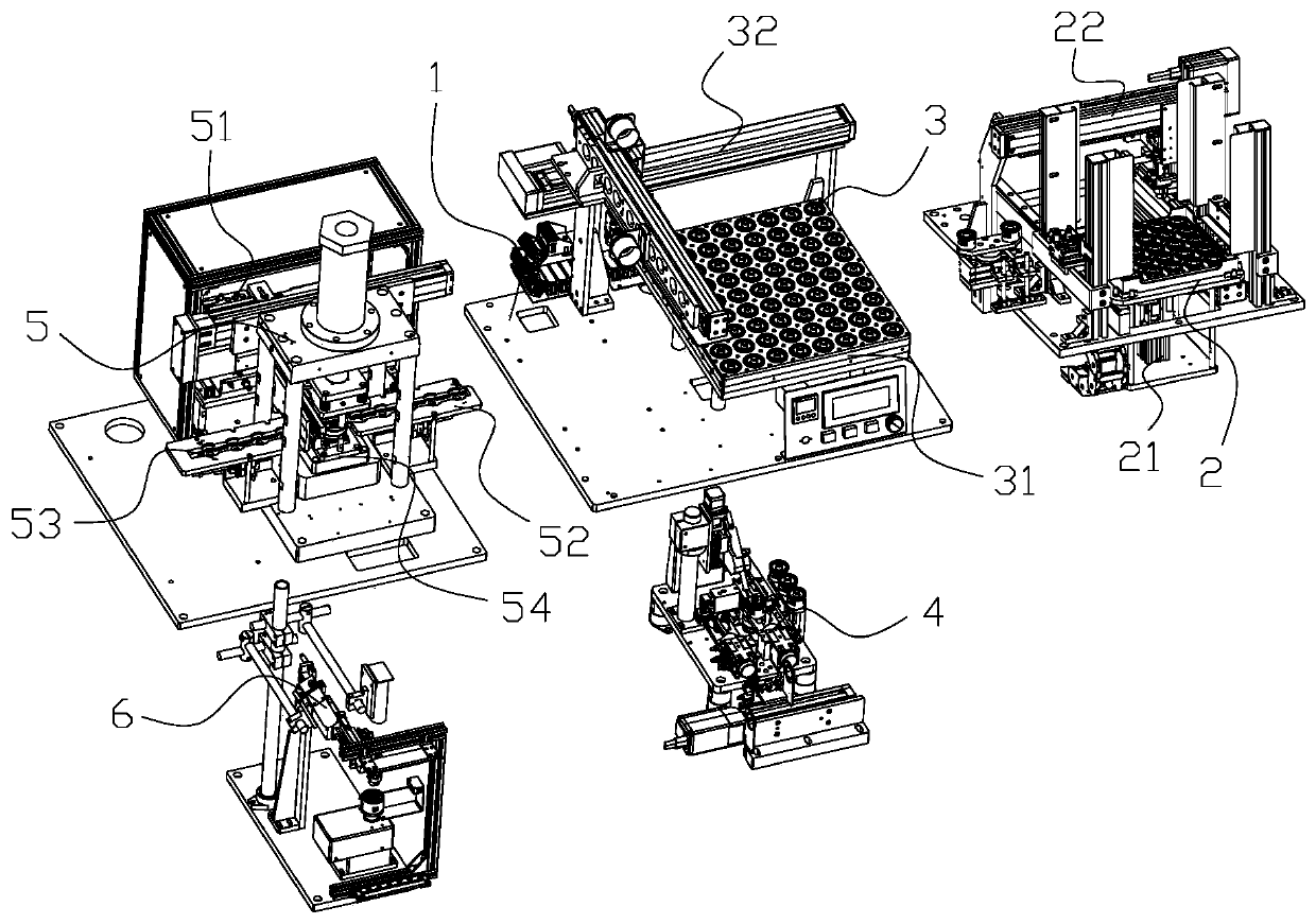 A kind of production equipment of micro motor