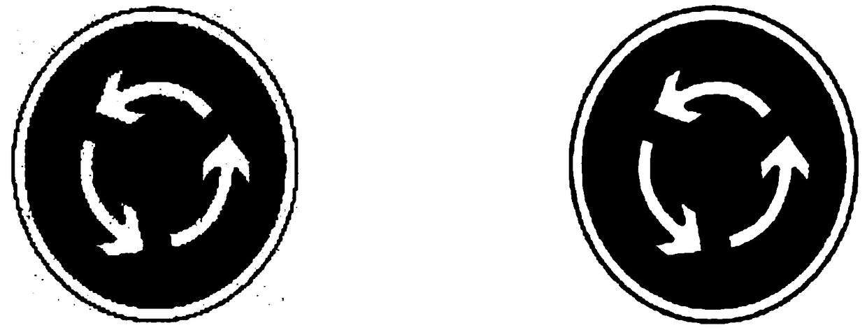 Road sign identification method based on generalized Hough transform and wavelet transform