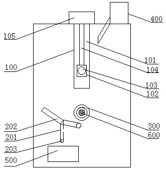 Loading and unloading device of pilot valve seat numerical control machine