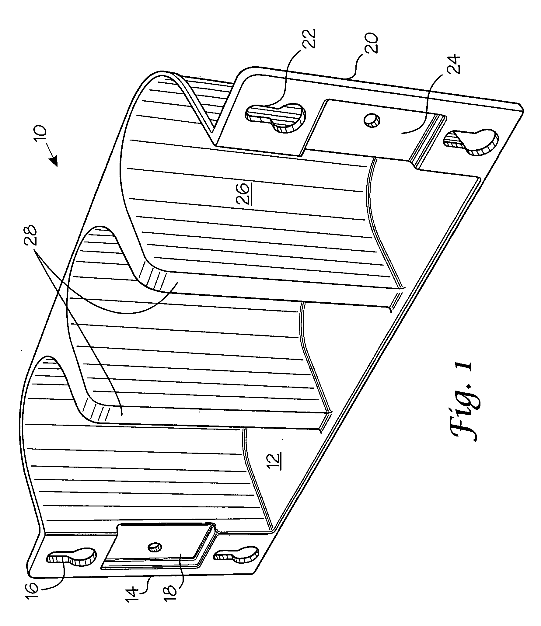 Cooler door shelf device