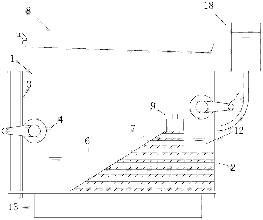 Side slope landslide teaching demonstration device and experiment method