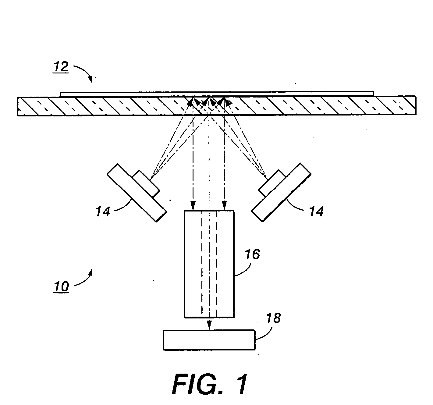 Full width array mechanically tunable spectrophotometer