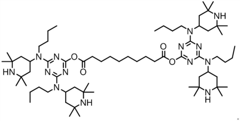 Hindered amine light stabilizer and preparation process thereof