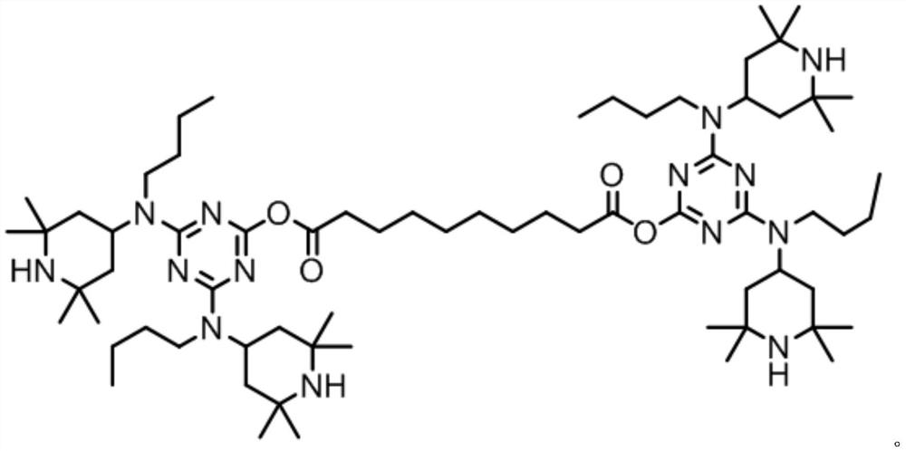 Hindered amine light stabilizer and preparation process thereof