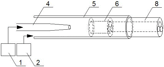 Microfluidic device capable of rapidly preparing emulsion in multiple dimensions