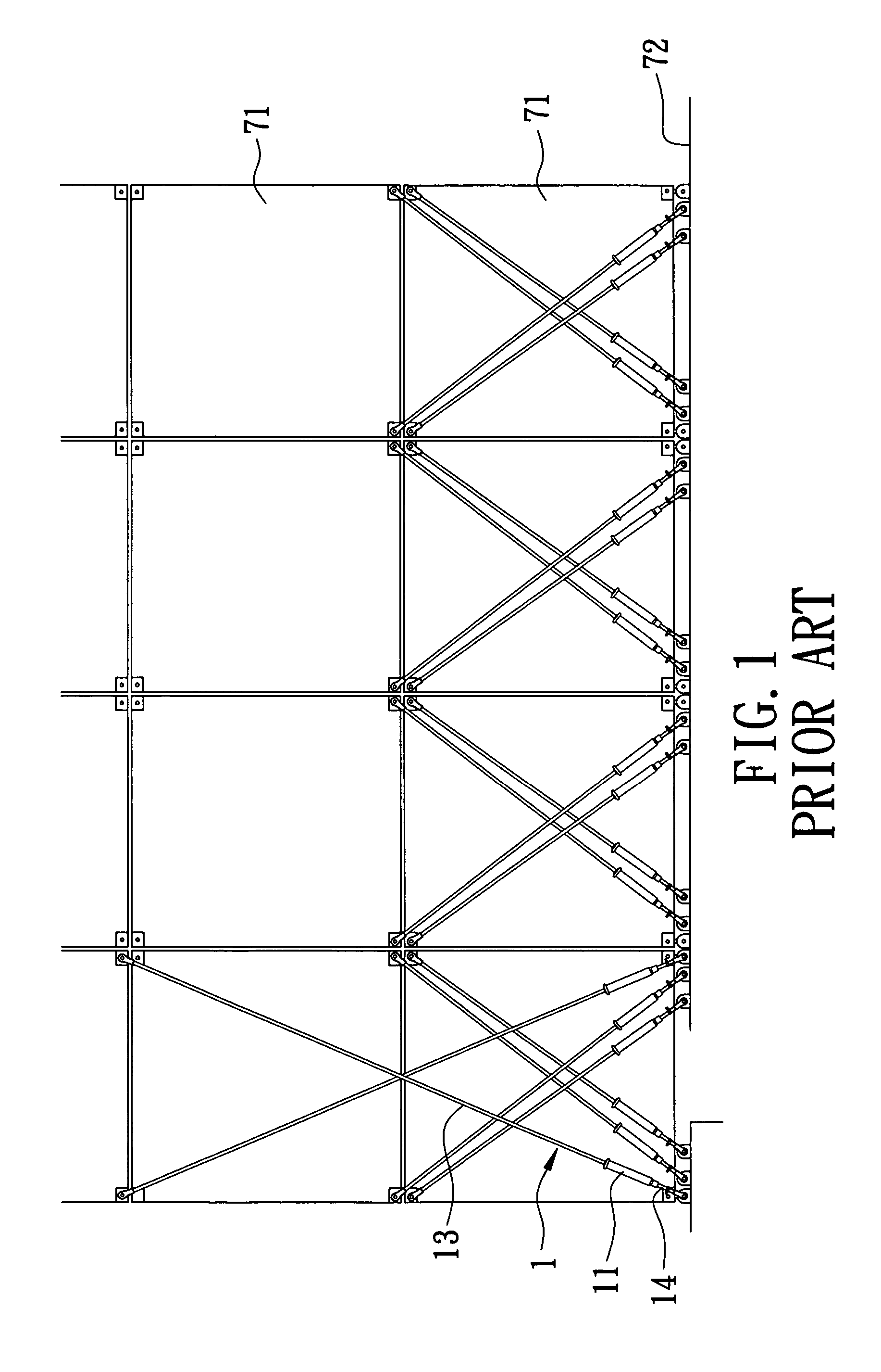 Fastener for securing a cargo container