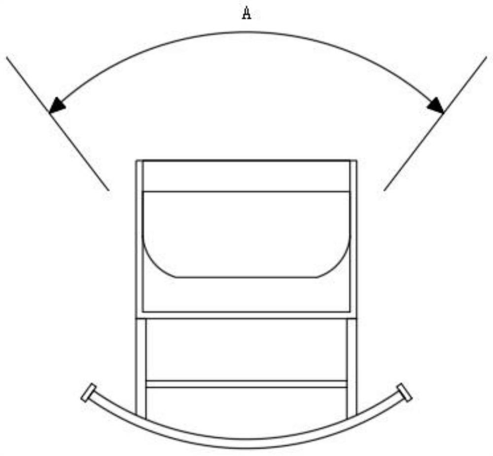 Children's bed with anti-collision device