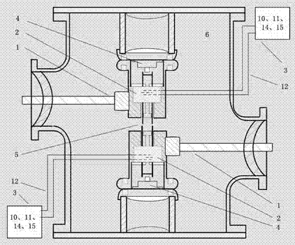 A double-action contact type quick switch