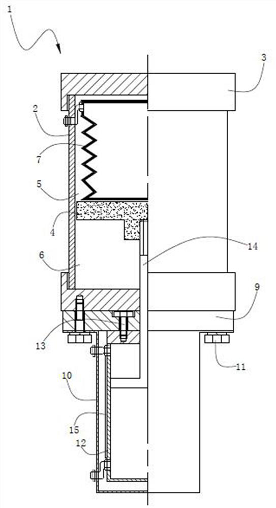 Submerged descending system for deep water aquaculture facility