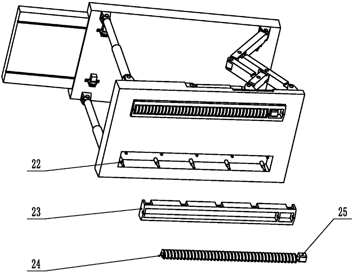 Two-degree-of-freedom spiral advancing-type temporal bracing device