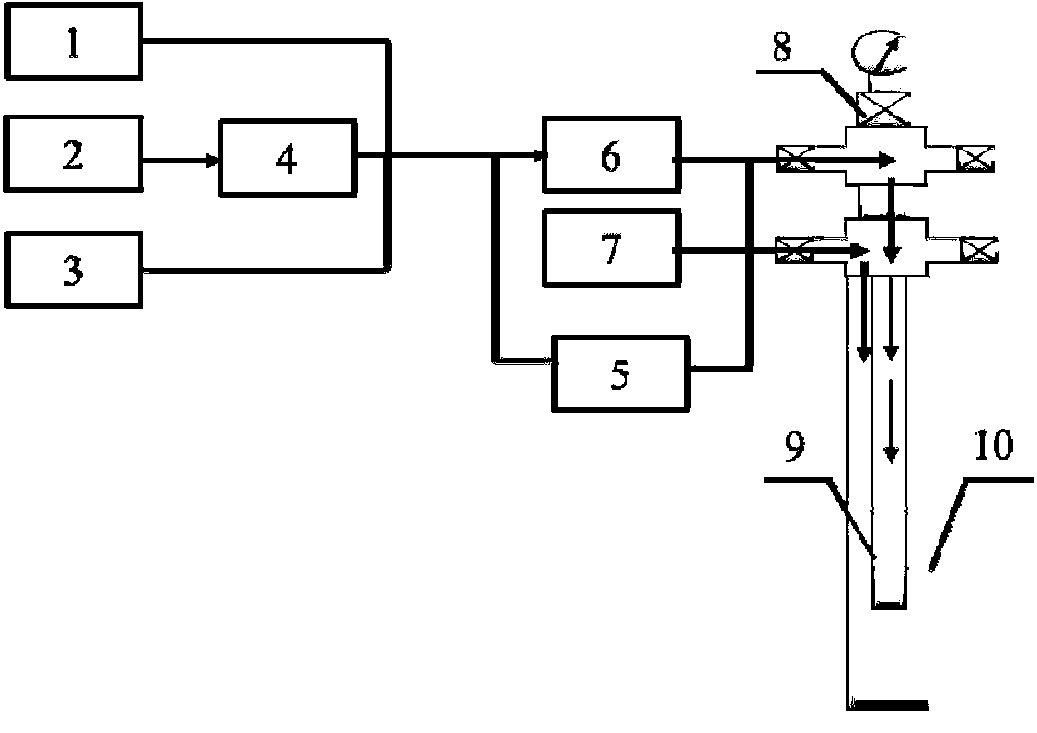 Method for coal bed methane mining by multi-element thermal fluid foam displacement