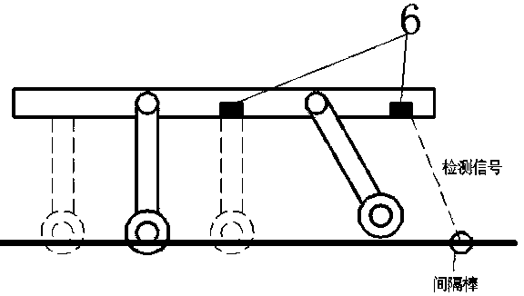 Inspection and obstacle crossing robot for dual power transmission lines