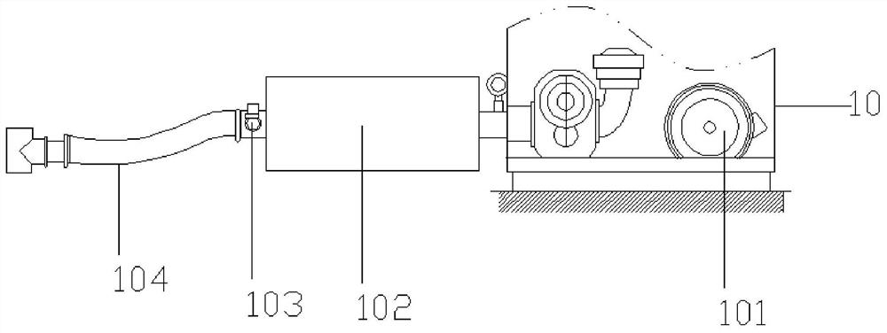 Farming device that degrades pesticide and hormone residues