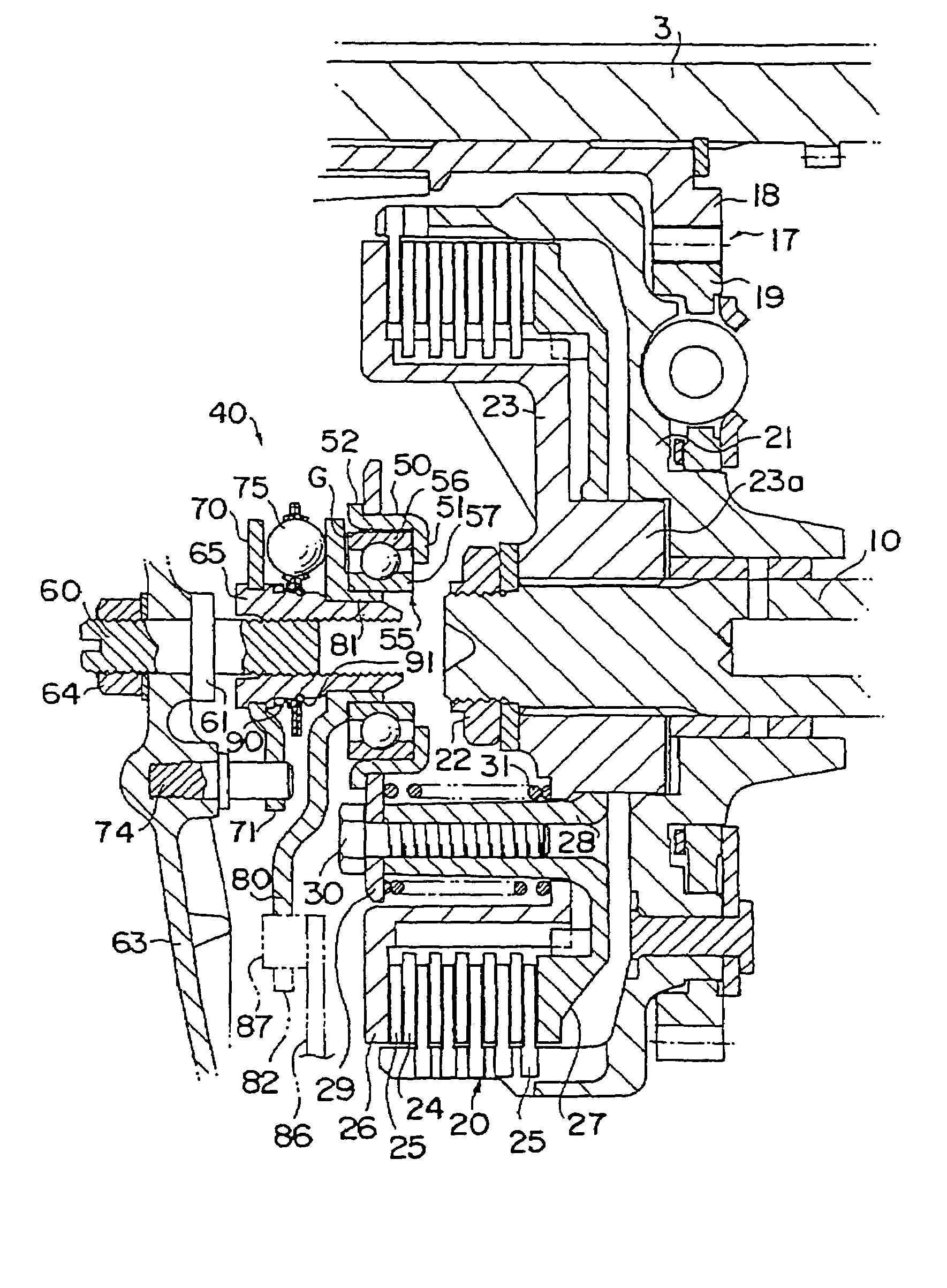 Clutch release mechanism