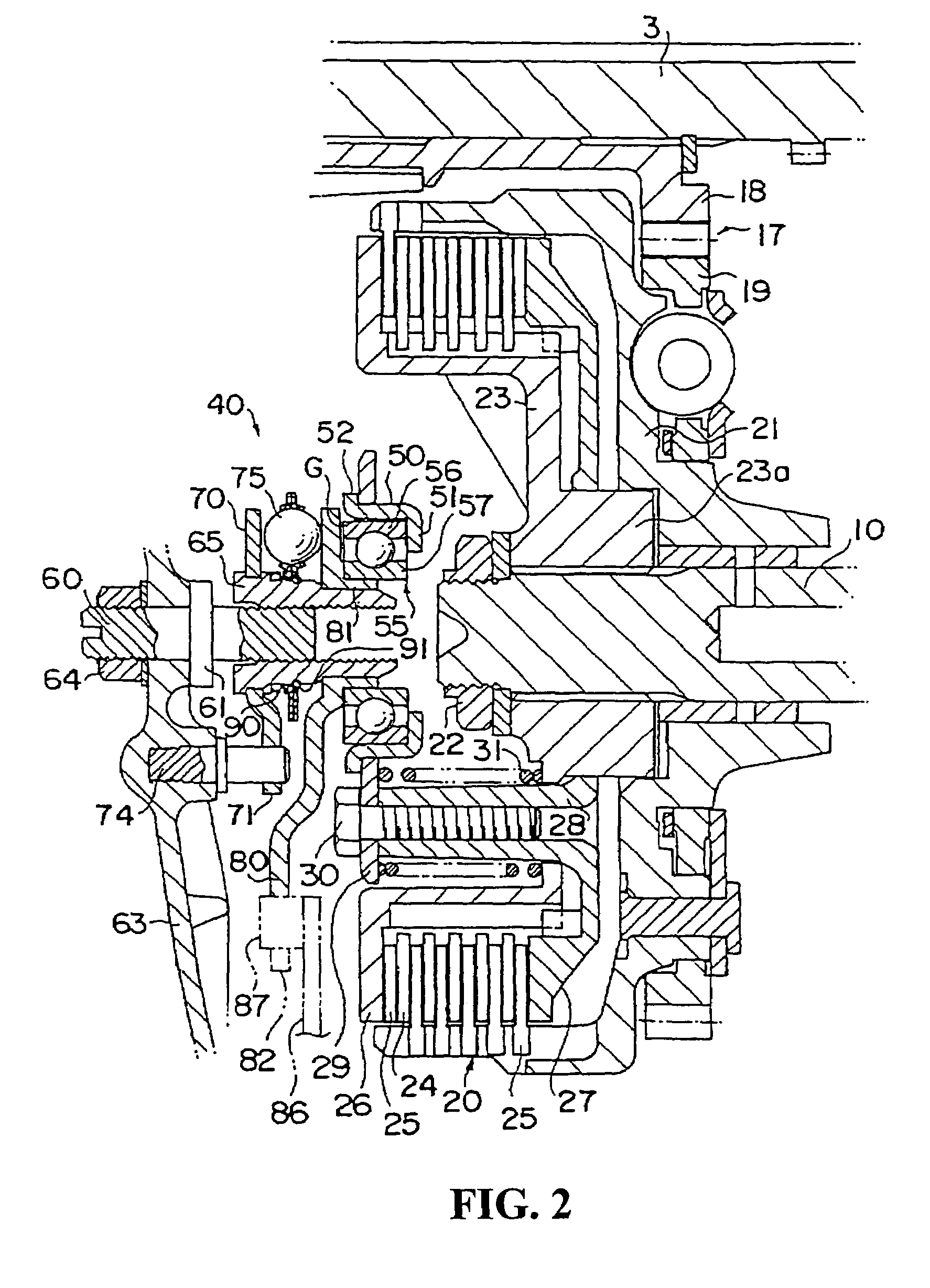 Clutch release mechanism