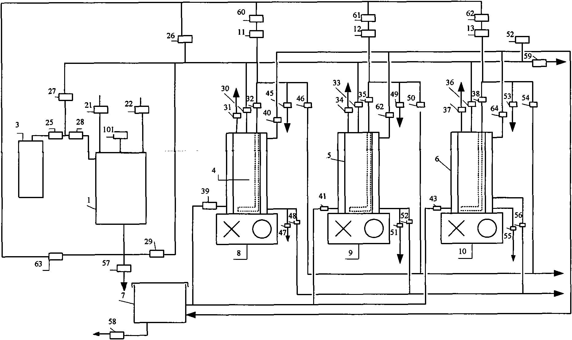 Membrane performance tester and application thereof