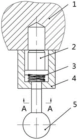 Automatic locking safety pin