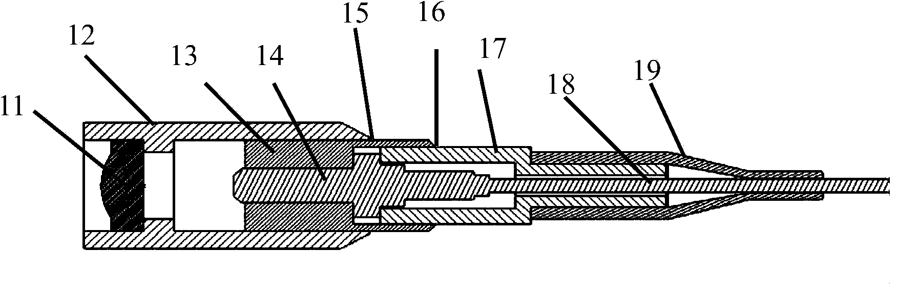 Optical fiber collimator