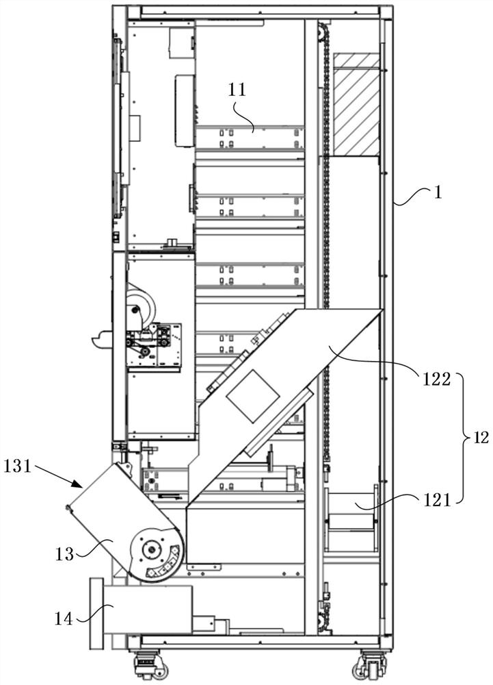 Self-service medicine getting machine