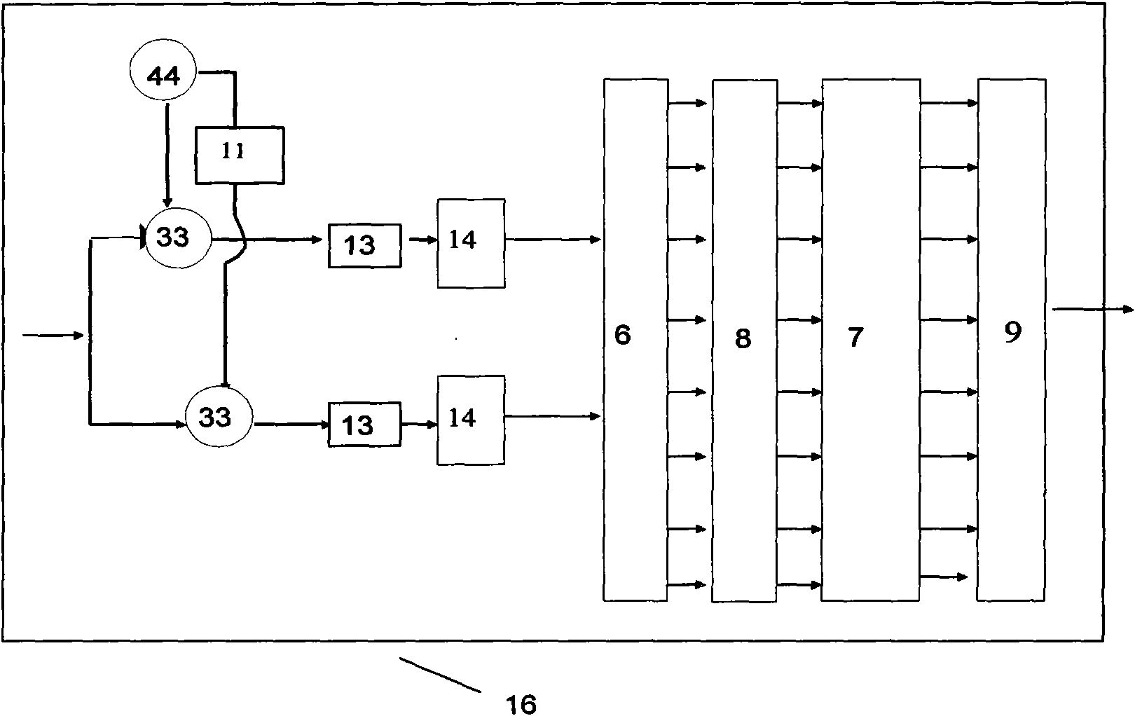 OFDM radio-on-fiber communication system for generating optical millimeter wave by suppressing modulation of optical carrier