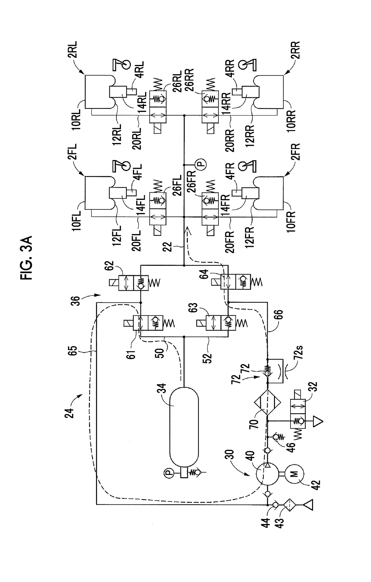 Vehicle height adjustment system