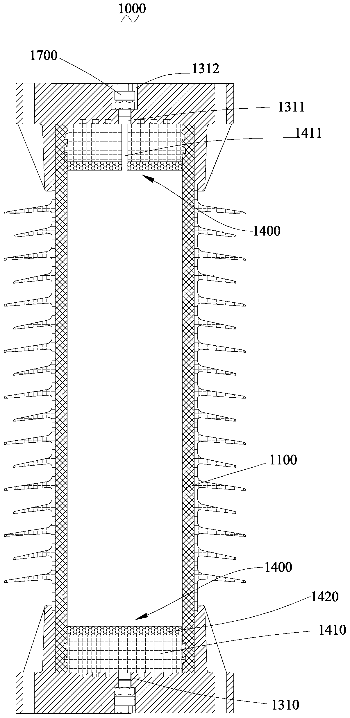 Hollow post insulator