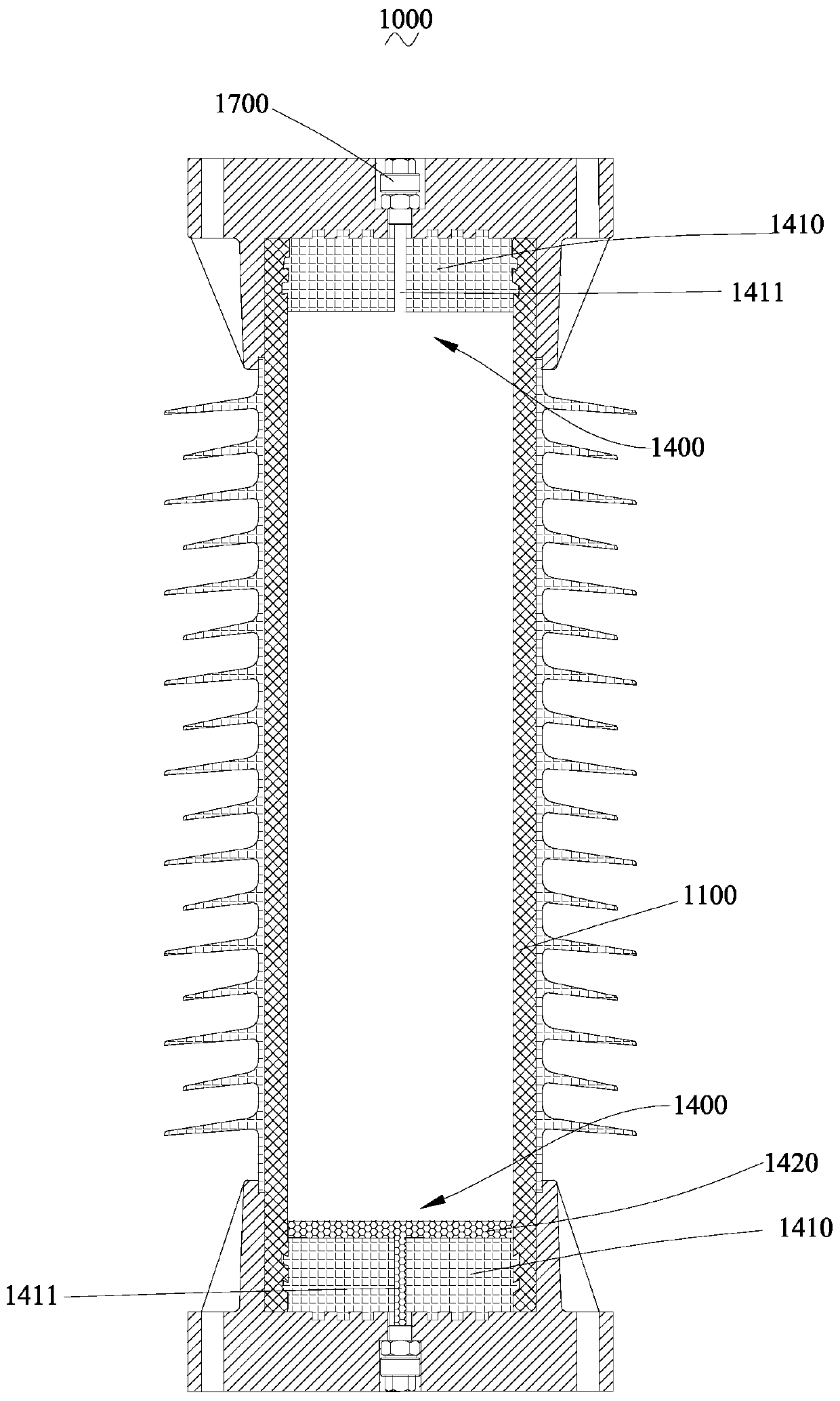 Hollow post insulator