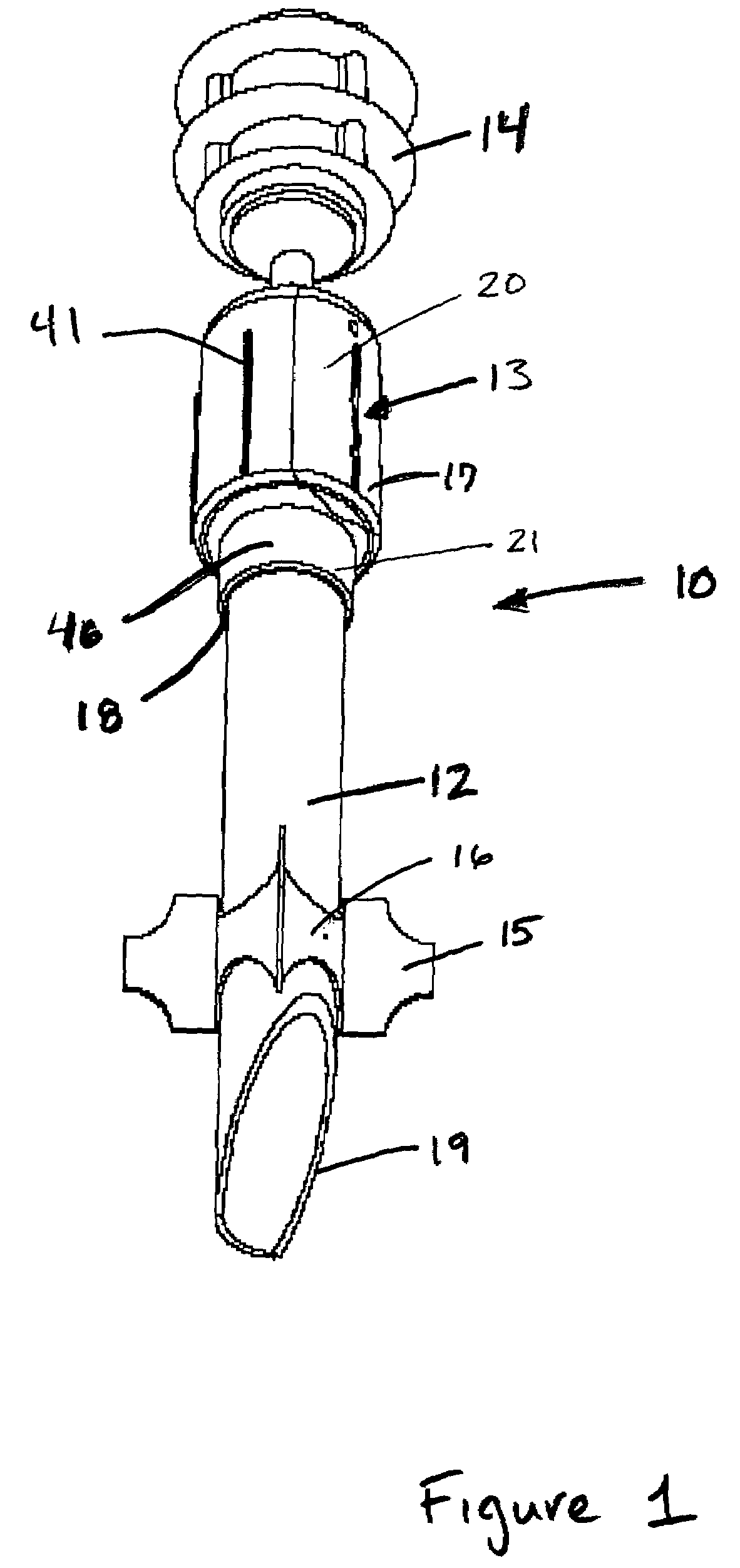 Landscape lightpost with receptacle cavity