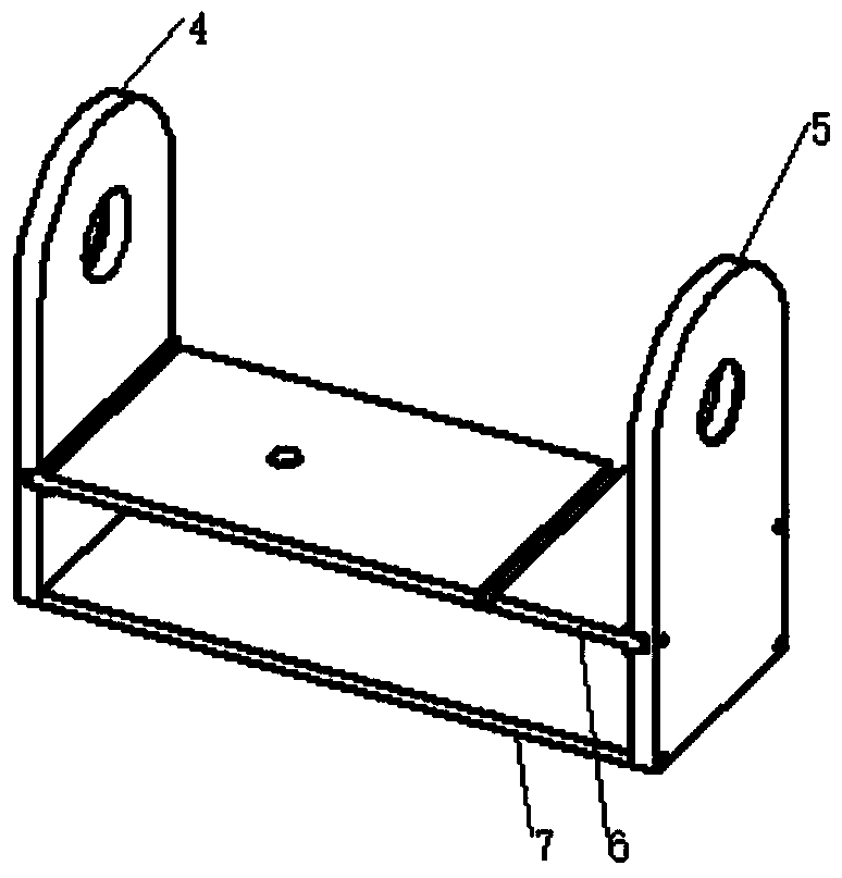 Oil tank cleaning robot with squirrel-cage structure